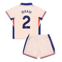 Maglia Calcio Chelsea Axel Disasi #2 Seconda Divisa Bambino 2024-25 Manica Corta (+ pantaloncini)